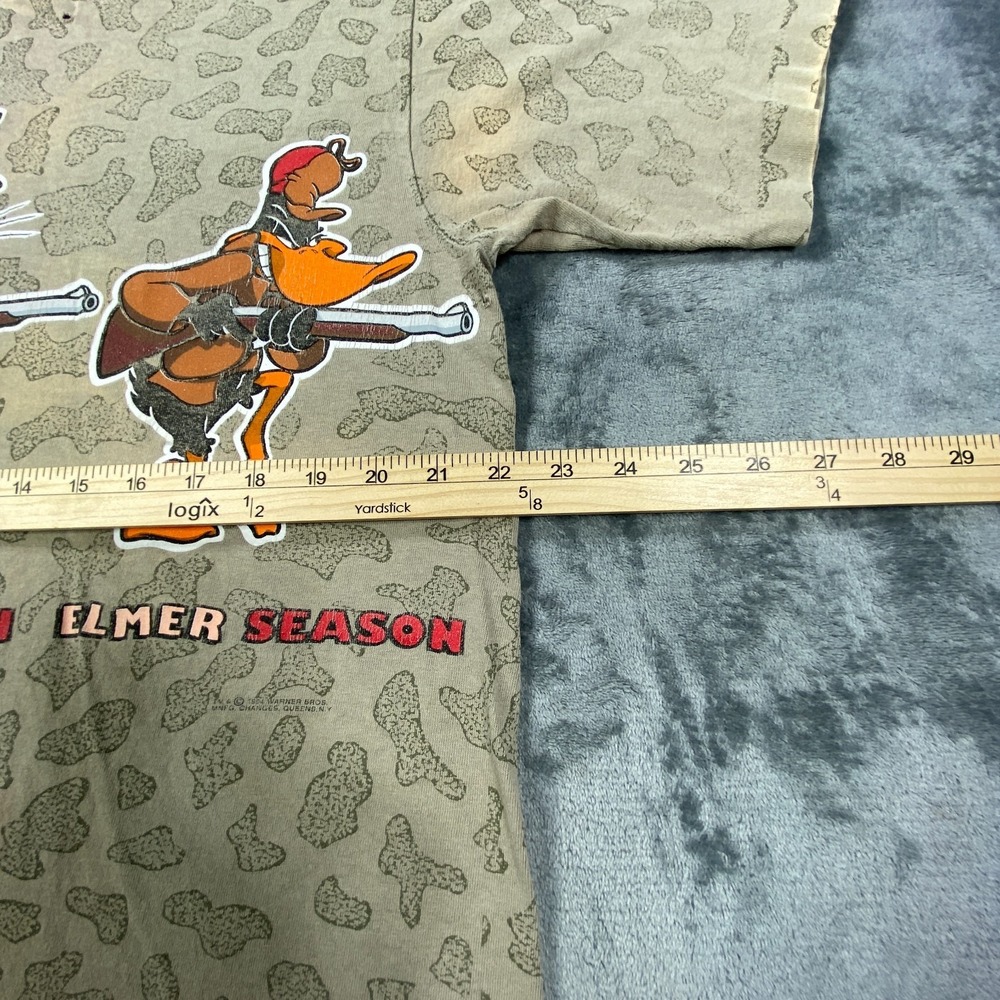 Vintage 90s Looney Tunes T Shirt Size XL Single Stitch 1994 Daffy Elmer Buggs - Picture 10 of 16